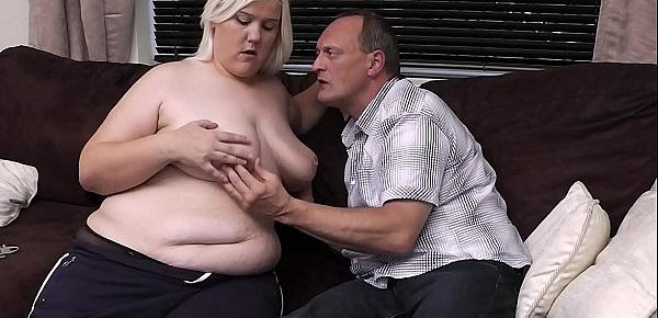  Blonde bbw gives head and rides cheating cock